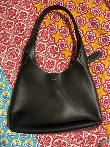 Coach Brooklyn Shoulder Bag Black Leather - Picture 1 of 13