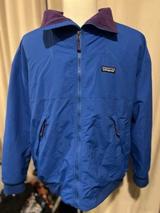 Patagonia Synchilla Blue Men’s Xl Jacket Full Zip With Zippered Pockets - Picture 1 of 7