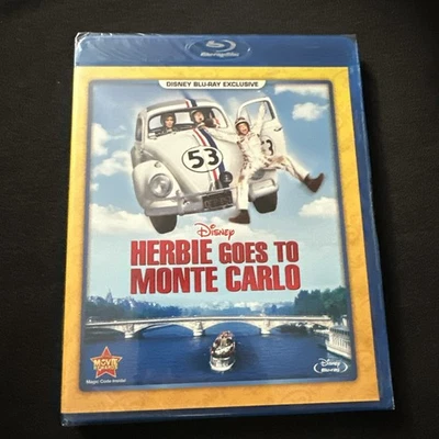 Herbie Goes to Monte Carlo - Blu-Ray - DISNEY Movie Club - NEW Sealed - Image 1 of 2