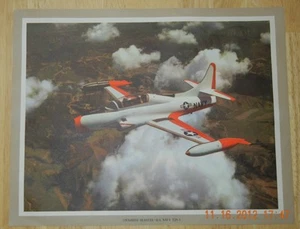 Original 1962 Lockheed Print of SeaStar U.S. Navy T2V-1 Print Vintage - Picture 1 of 2
