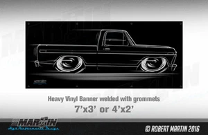 BIG BANNER  '73-'79 Ford F100 F150 Truck Dentside 1973 1974 1975 1976 1977 1978 - Bild 1 von 24