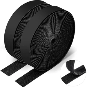 1 Inch x 32.8 Feet Self Adhesive Hook and Loop Tape Sticky, Heavy Duty Self Adhe - Picture 1 of 7