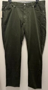 Peter Millar Crown Men's Size 38x34 Dark Olive Ultimate Sateen Five-Pocket Pant - Bild 1 von 10