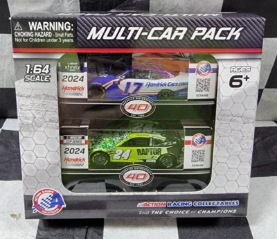 2024 COTA Vinta 2-Pk LARSON E BYRON Hendrick 1:64 Scala WXX2465COTA2PK - Immagine 1 di 4