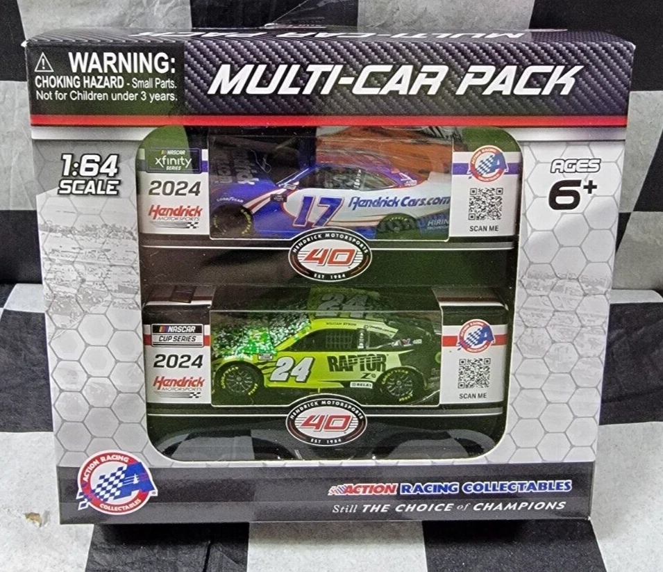 2024 COTA Vinta 2-Pk LARSON E BYRON Hendrick 1:64 Scala WXX2465COTA2PK - Immagine 1 di 4