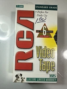 RCA T-120 VHS bis zu 6 Stunden HiFi Stereo Videoband (2er Pack) - Bild 1 von 3
