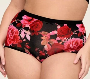 Lane Bryant Roses Are Red No-Show High-Waist Brief Panty Plus Size 18/20, 2X - Picture 1 of 4