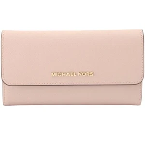 Michael Kors Jet Set Reise große dreifach gefaltete Leder-Geldbörse - Bild 1 von 12