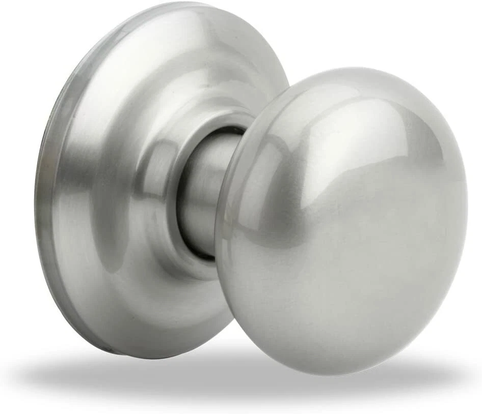 Yale YH Collection Cambridge Knob in Satin Nickel - Dummy - Image 1 of 1