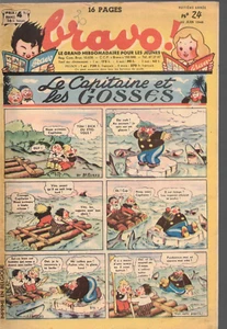 Bande Dessinée / Bravo / 10 de junio de 1948, n.º 24 / Les Gosses / Ivanhoé / Tom Colby - Imagen 1 de 5