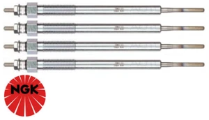 SET OF 4 NGK GLOW PLUGS FOR TOYOTA HIACE KDH201R KDH206R KDH221R 1KD-FTV 3.0L I4 - Picture 1 of 1