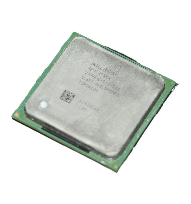 Intel Pentium 4 P4 2.4GHz SL6PC SL6RZ 512 KB 533MHz Socket 478/N CPU Processor - Image 1 of 3