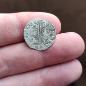 162? Poltorak 1/24 tallero moneta argento SIGIZMUND III (1587-1632) 200 - Foto 1 di 4
