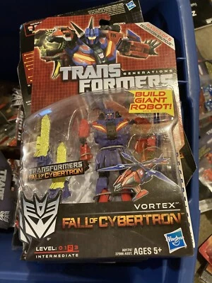Transformers Generations Fall of Cybertron FOC Deluxe Class Vortex 2012 Foto 1 de 2