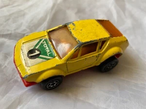 Majorette - Motor - Alpine - Die Cast - yellow with Total 1 graphics - Picture 1 of 6