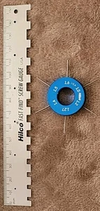 HILCO VINTAGE FAST FIND SET CALIBRO VITI E FORI 20-012 ๐บ๐ธ USA NOS - Foto 1 di 7