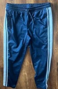 Athletic Works Herren Marineblau Sporthose Weißer Besatz Gr. Large / 36 / 38 - Bild 1 von 2