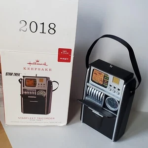 Star Trek Hallmark Keepsake Ornament - 2018 TOS Starfleet Tricorder (used) - Picture 1 of 9