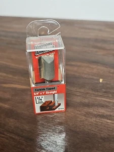 Vermont American 23109 Carbide Tipped 3/4" x 1" Straight 1/4" Shank - Picture 1 of 2