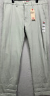 Levis Pants Mens 38X32 XX Chino Grey Khakis Standard Taper Stretch Red Tab NEW