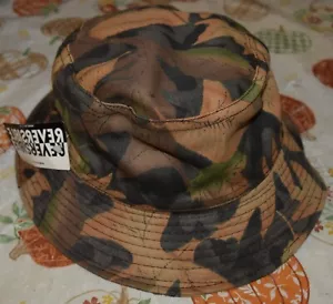 X Large hat camo reversible tru-leaf hunting orange - Picture 1 of 2