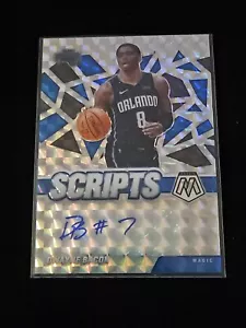 Mosaico Panini 2020-21 Silver Mosaic Scripts autógrafo Dwayne Bacon Orlando Magic - Imagen 1 de 4