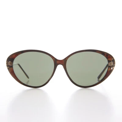 Large Oval Cat Eye Sunglass Red Multi - Luxx - Image 1 of 3