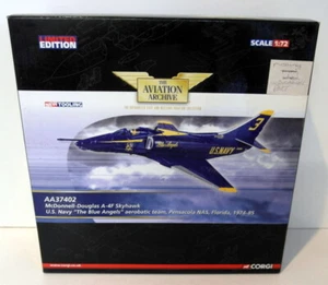 Corgi 1/72 AA37402 McDonnell Douglas A-4F Skyhawk Blue Angels - Picture 1 of 4