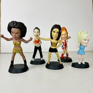 Juego De Colección De Figuras De Niñas Especias De Plástico Años 90 En Zócalos De Plástico - Imagen 1 de 5
