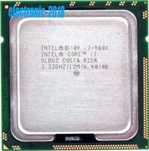 Intel Core i7-980x Extreme EditionCPU processor slbuz 3.33ghz lga1366 6 Core 12m - Picture 1 of 1