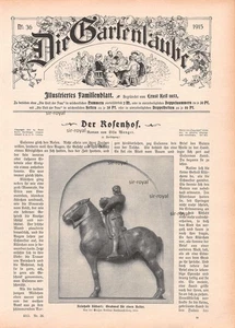 Reinhold Kübart - Grabmal für Reiter - 1915 - Historisches Titelblatt ~21x30cm - Bild 1 von 1