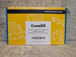 CanaKit Raspberry Pi 3 Model B+ Complete Starter Kit 32 GB EVO+ Black Case - Picture 1 of 10