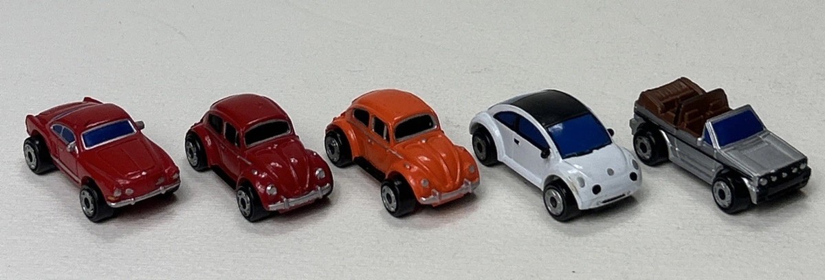 Micro Machines Volkswagen Plastic Diecast Cars, Trucks