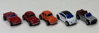Micro Machines Volkswagens Lot Of 4 Micro  Beetle Ghia Golf Rabbit Concept - Image 1 of 4