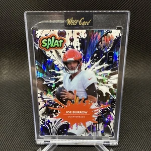 Wild Card Splat Joe Burrow 2025 azul/7 Cincinnati Bengals - Imagen 1 de 2