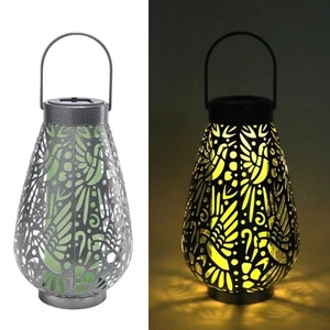 Hummingbird Solar Lanterns Outdoor Waterproof 11" Hanging Solar Lights LED La... - Picture 1 of 7