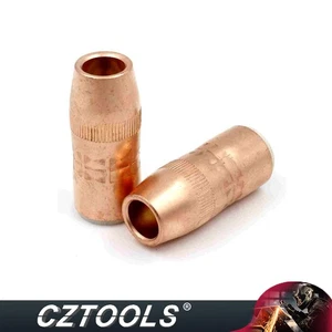 2pc N-5818C Centerfire Nozzle 5/8" Bore 1/8" Recess fr Bernard 300/400 MIG Torch - Picture 1 of 5