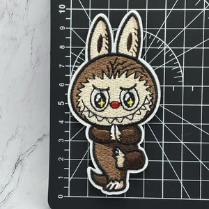 2 x Labubu The Monsters From Pop Mart Iron On Embroidered Patch L022🅰️ - Picture 1 of 2