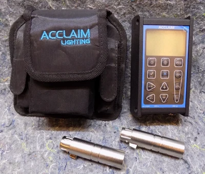 Новый! Acclaim XMT-350 DMX / RDM измерительный и тестовый инструмент с разъемами и мягким чехлом - Изображение 1 из 4
