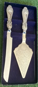 Vintage Silver Plated Pie/Cake Server Wedding Cake Knife Japan - Picture 1 of 8