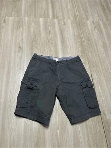 Gap Khakis Dark Gray Cargo Shorts Men’s Size 36 - Picture 1 of 3