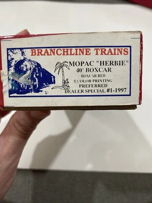 Branchline Trains MOPAC “Herbie”  40’ Boxcar #1-1997 - Image 1 of 4