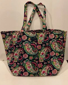 NWT ~ Vera Bradley Petal Paisley Grand Tote 2.0 14X20X8 ~HUGE!! - Picture 1 of 20