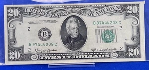 ((ERROR - MISALIGNED)) $20 1950-D Federal Reserve Note ** CURRENCY (352) - Picture 1 of 2