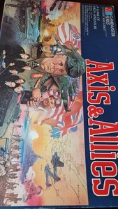 MB AXIS & ALLIES Board Game WWII 1942 Great Condition 1987 * Missing 8 Pieces* - Picture 1 of 7
