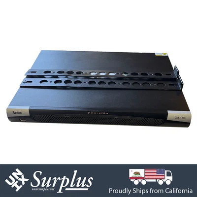 Raritan DKX3-116 Dominion 16-Port KVM-Over-IP Switch IP KVM Console Switch 2xPSU - Image 1 of 4