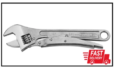 Llave ajustable de bloqueo Stanley Max Grip mecanismo antideslizante herramienta de mano 10 pulgadas Foto 1 de 2