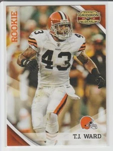 T.J. TJ Ward 2010 Panini Gridiron Gear Rookie Card RC BRONCOS #243 QTY - Picture 1 of 1