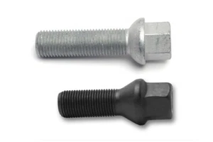H&R Wheel Bolt Type 14 X 1.25 Length 40mm Type Tapered Head 17mm - BLACK - Picture 1 of 10