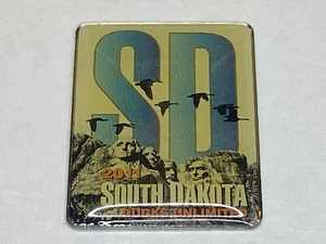 Vintage Ducks Unlimited DU Revers Jacke Pin South Dakota 2011 Mt Mount Rushmore - Bild 1 von 2
